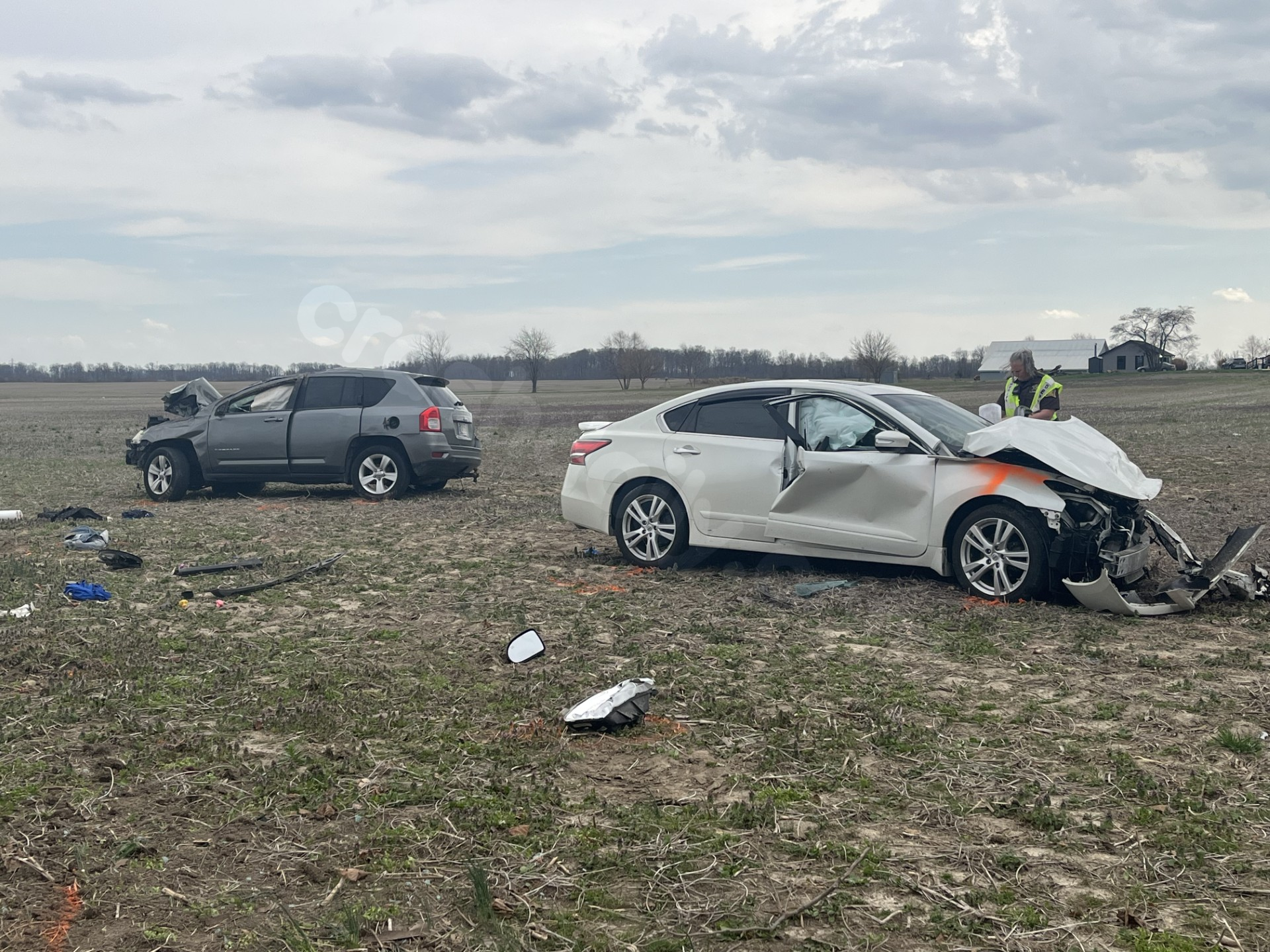 Allegedly impaired driver blew stop sign, caused serious crash in Madison County