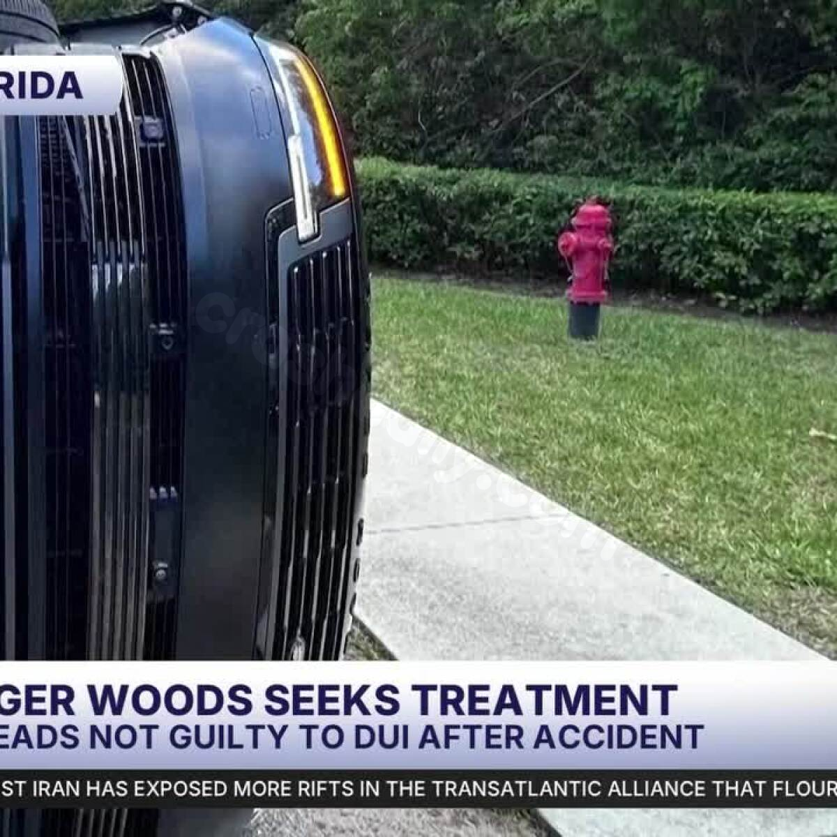 Tiger Woods says he'll seek treatment after rollover crash and DUI arrest