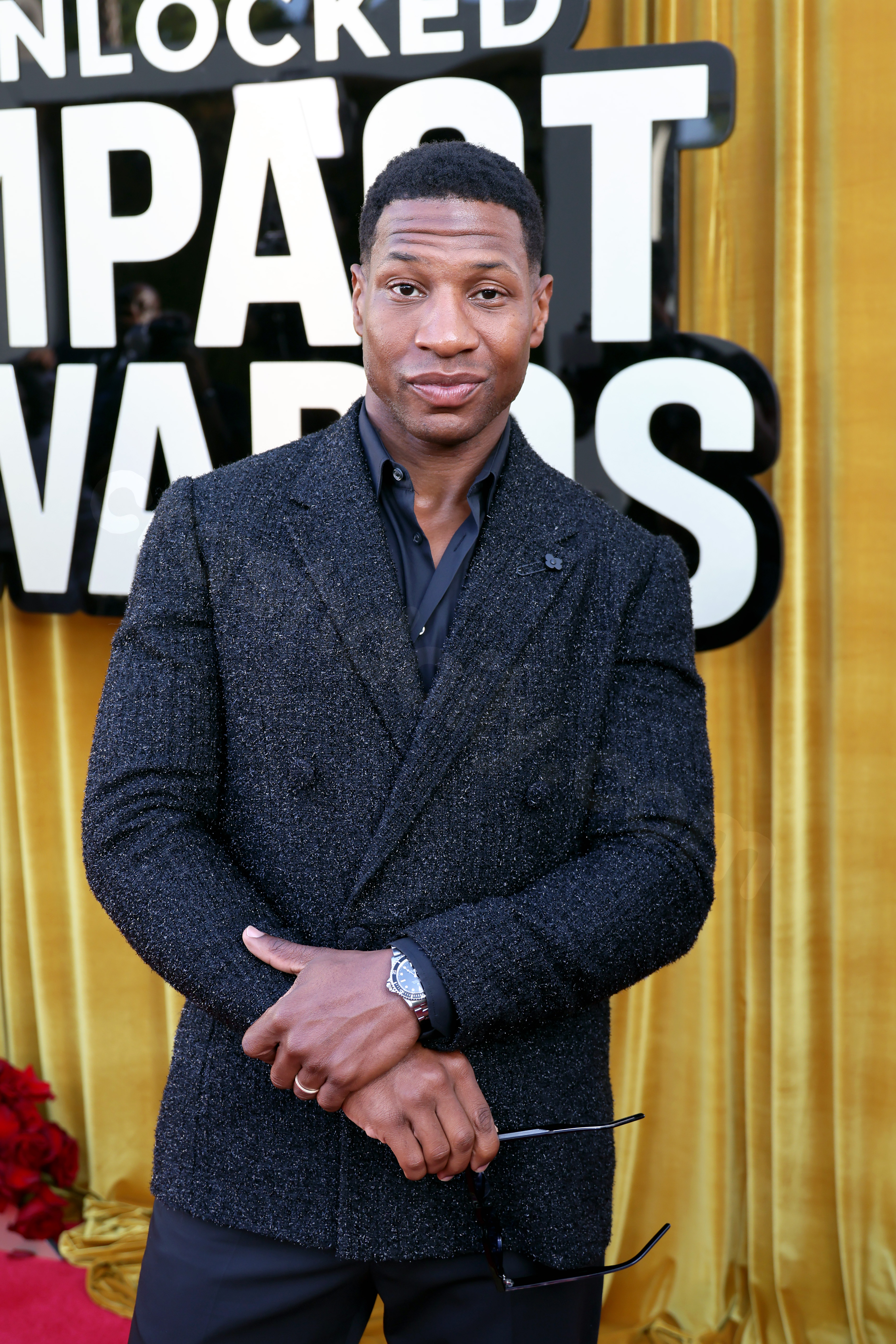 Jonathan Majors Fell Through a Window on Daily Wire Action Movie Set
