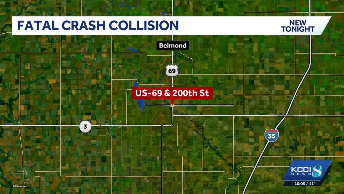 2 people killed in Wright County crash, Iowa State Patrol says