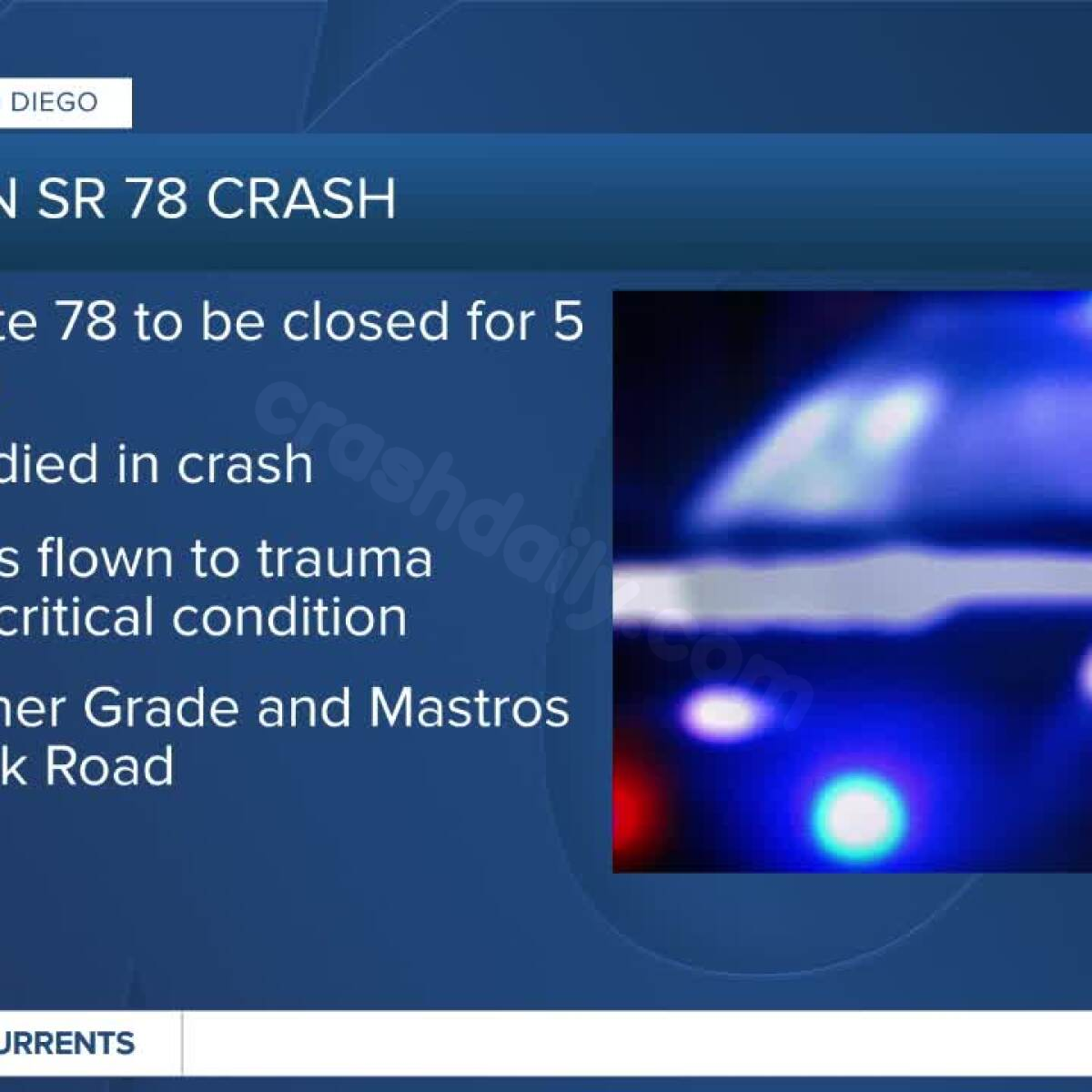 Two dead, two in critical condition in crash on Highway 78