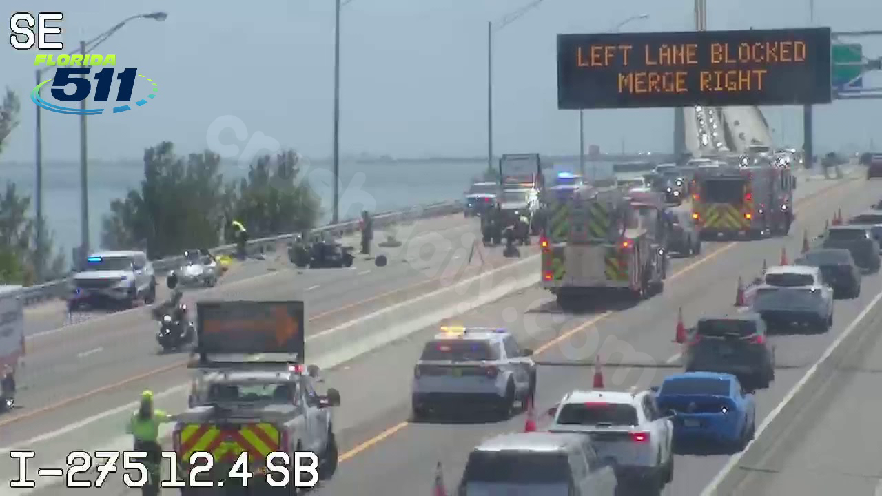 Update - Fatal accident closes Northbound Skyway Bridge: FHP