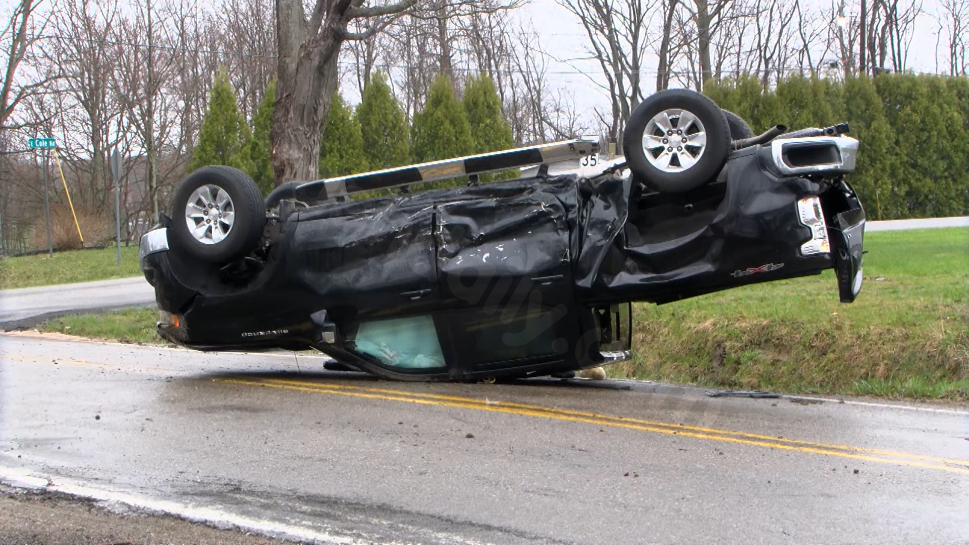 Four hospitalized following North East car crash