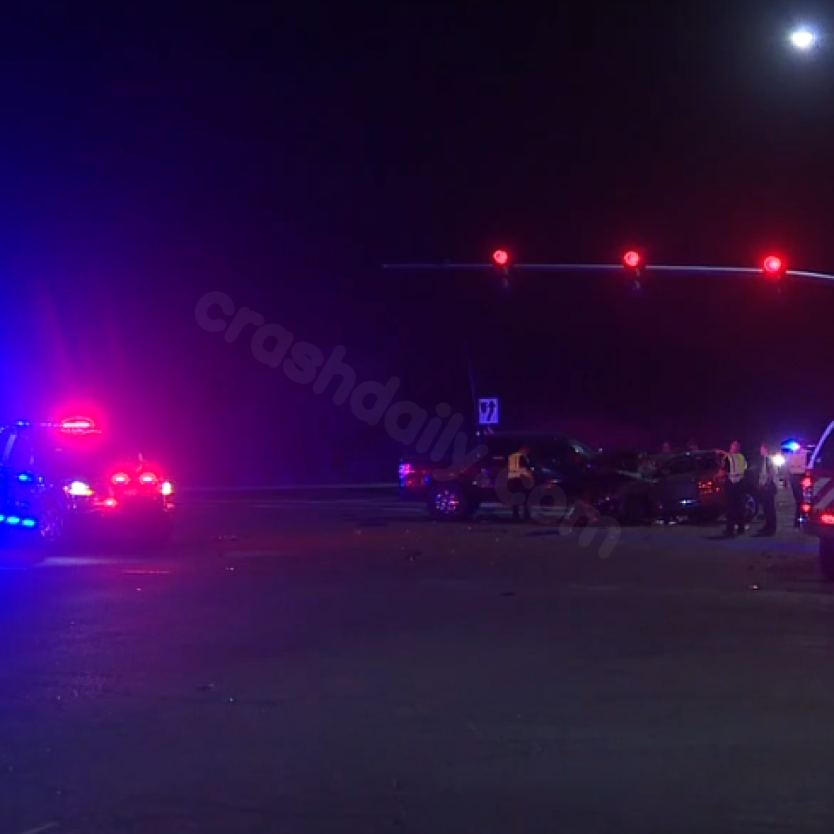 Nine people hurt after head-on crash near 91st Avenue and Happy Valley Road in Peoria