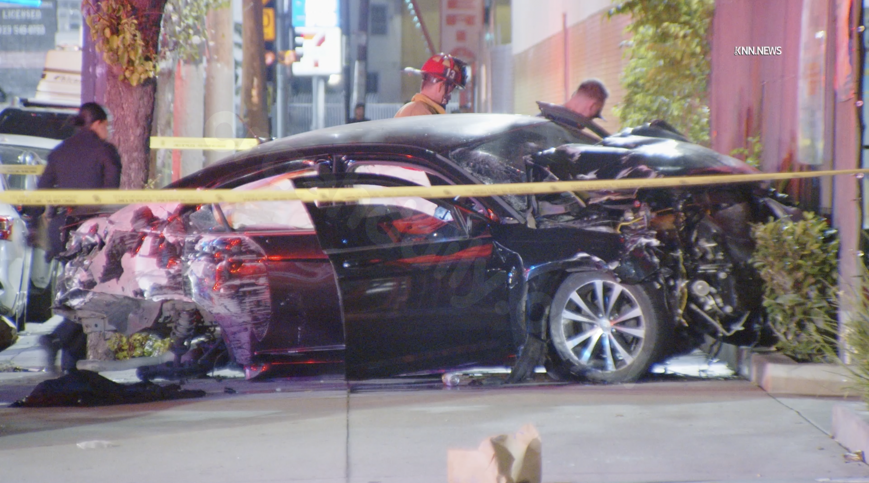 Woman dies after being ejected in violent L.A. crash: police