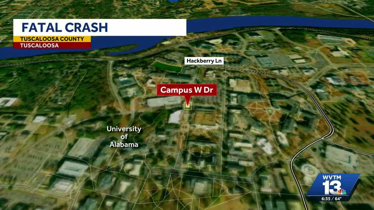 Deadly crash on University of Alabama campus under investigation