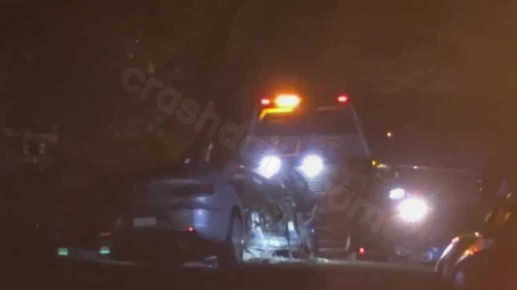 Father arrested in fiery crash that killed 16-year-old son, family says