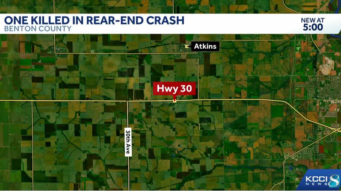 Truck driver killed in crash on Highway 30 in eastern Iowa