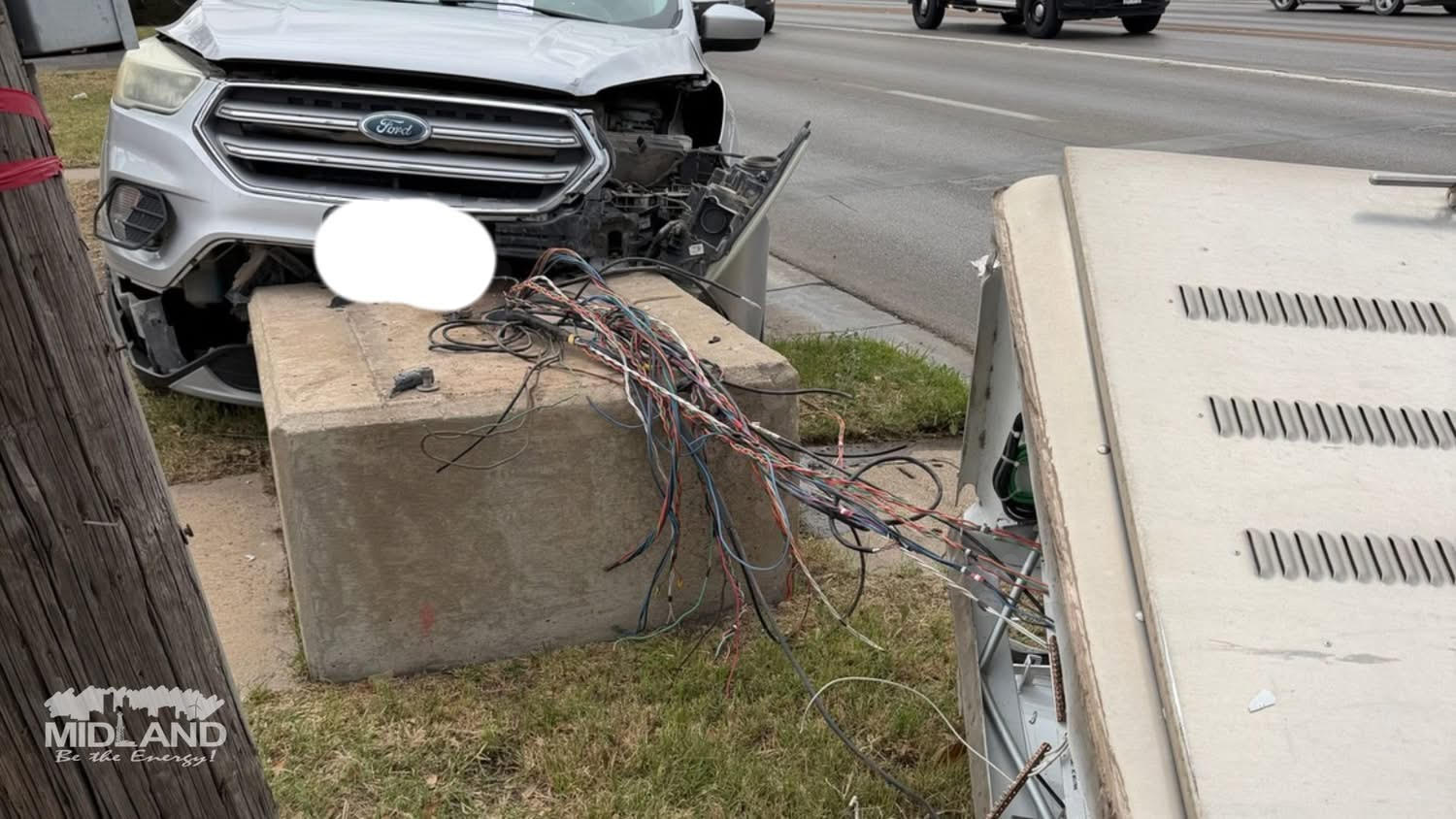 Andrews Highway signal is working again after crash damage