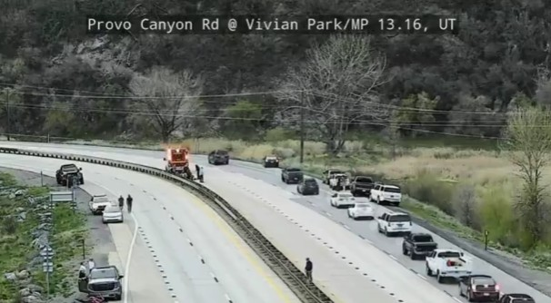 Motorcyclist killed after crash on US-189 in Provo Canyon