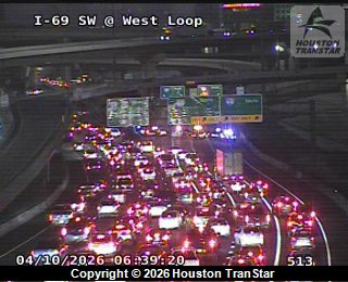Traffic: US-59 northbound to 610 ramps closed due to accident, expect delays