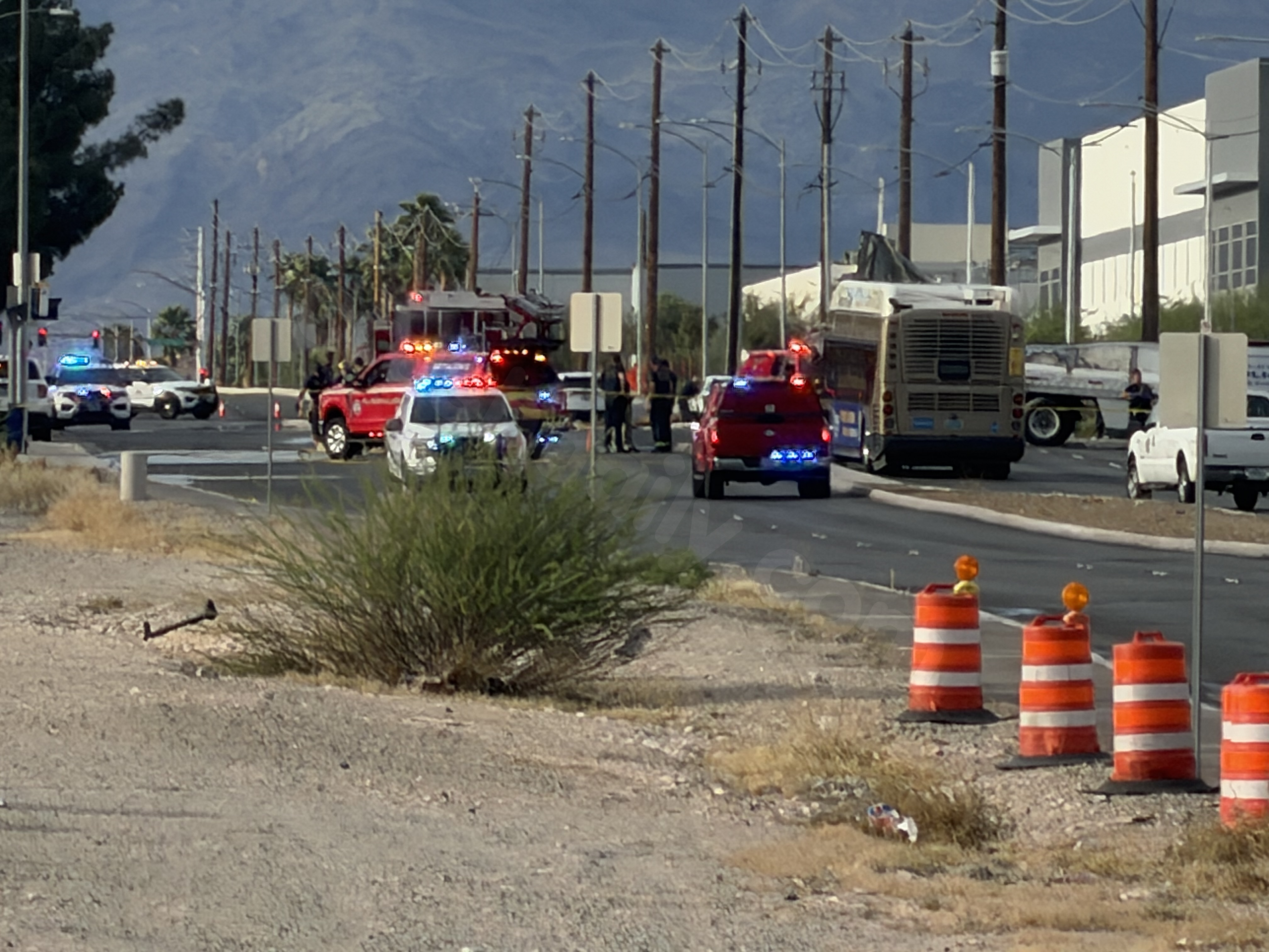 Police seek Tesla driver as witness in deadly North Las Vegas crash