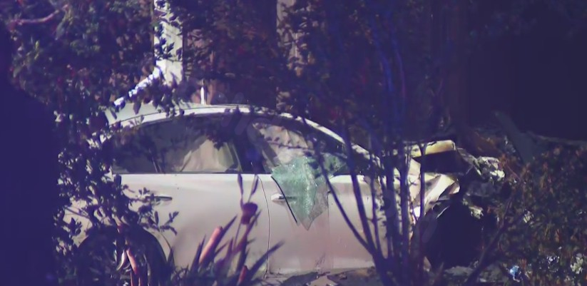 Driver arrested after crashing stolen car into Zebulon home, sparking fire: Police