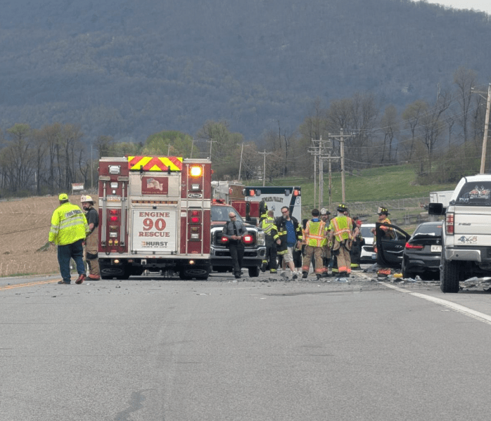 Two dead after rollover crash in Huntingdon County