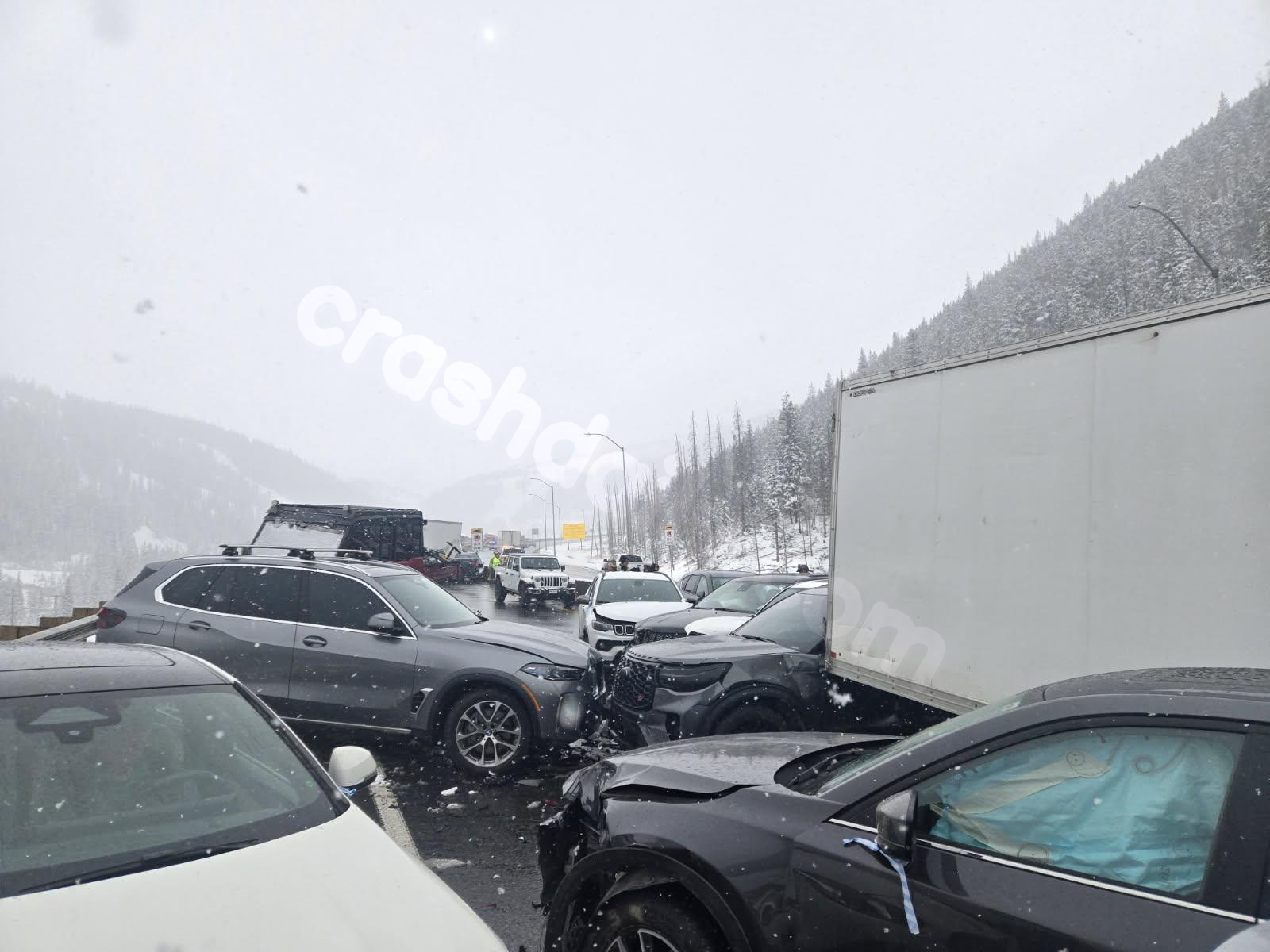 At least 75 vehicles crash near Loveland Ski Area, sheriff’s office says