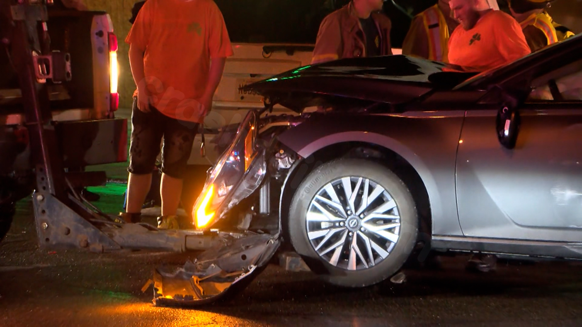 One person hospitalized following two-car crash in Erie
