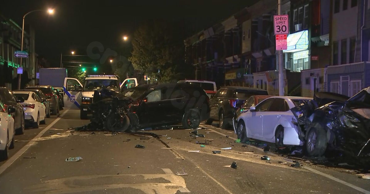 1 dead, 3 people seriously injured in West Philadelphia crash