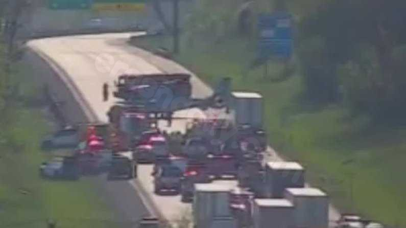 Crash shuts down portion of I-81 in Cumberland County