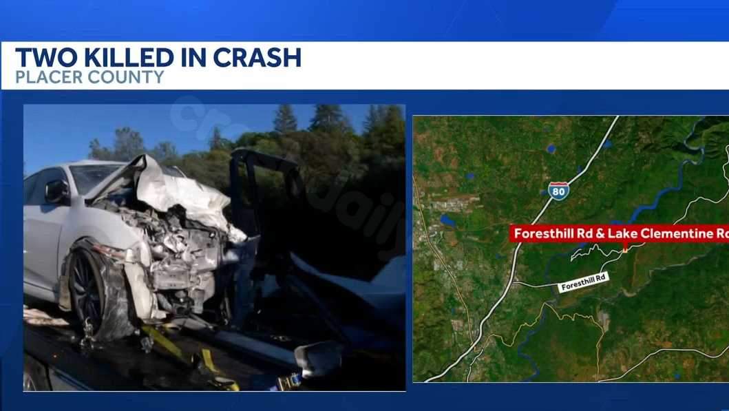 Two killed in head-on crash on Foresthill Road in Placer County