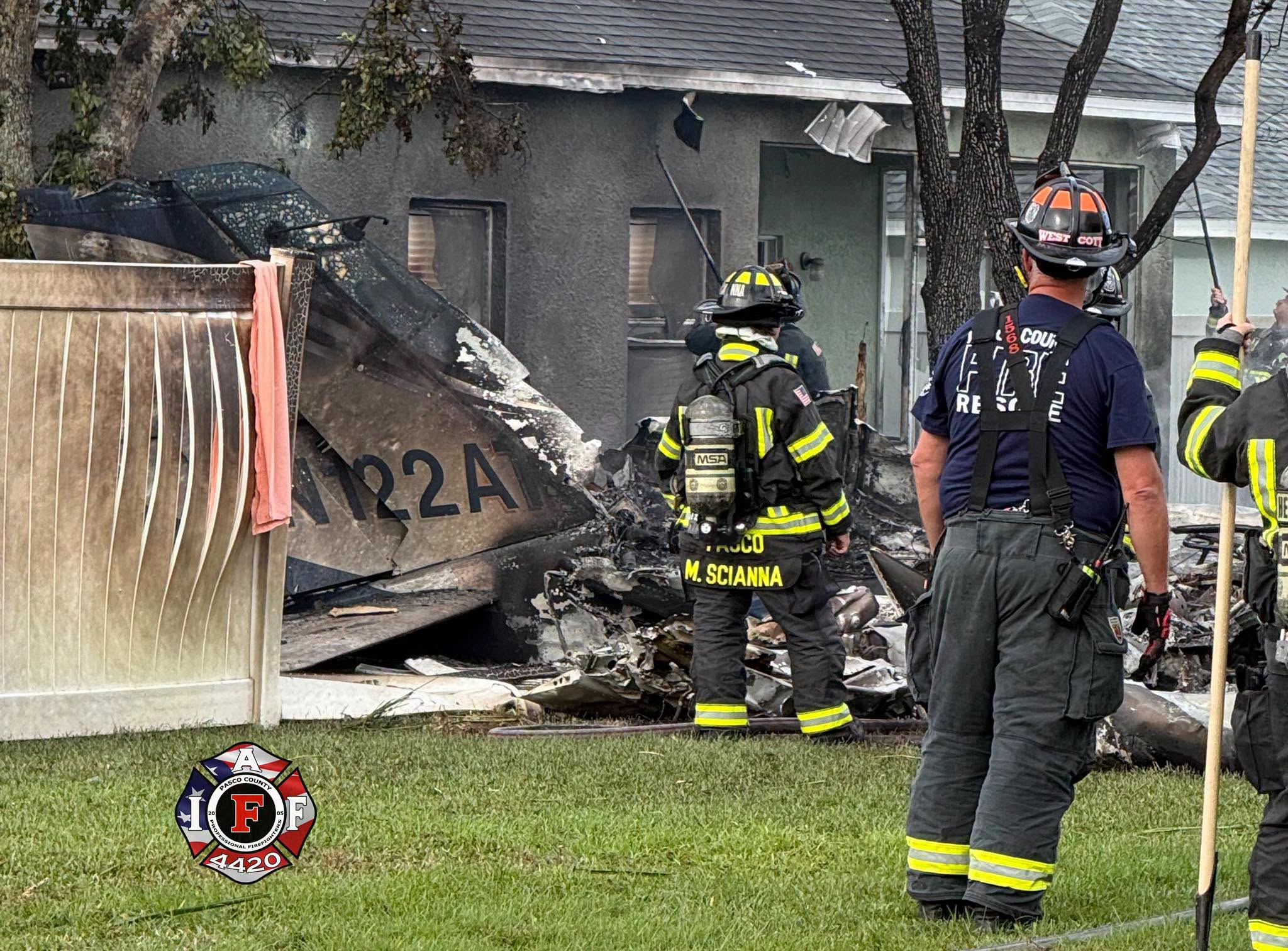 Plane crashes in Wesley Chapel neighborhood, kills one: PCFR