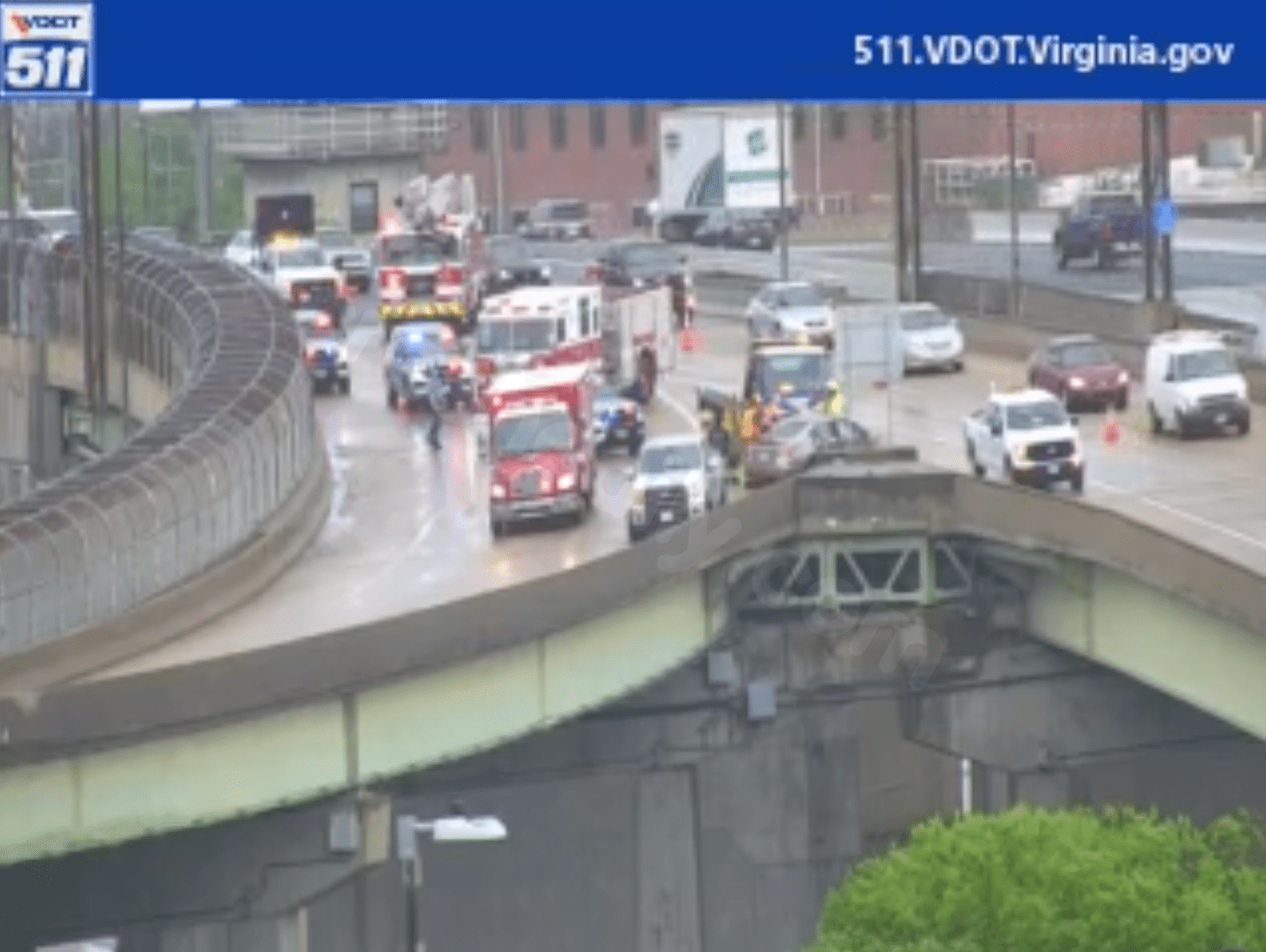 Lanes reopen following vehicle crash on I-264E in Norfolk