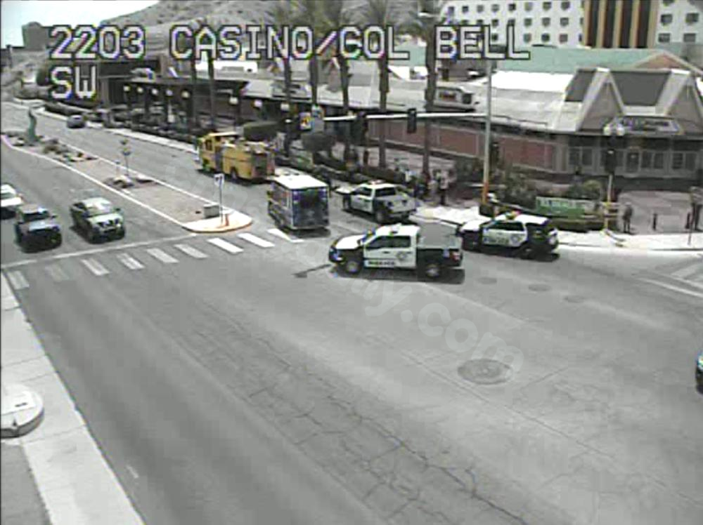 Pedestrian killed in Laughlin crash