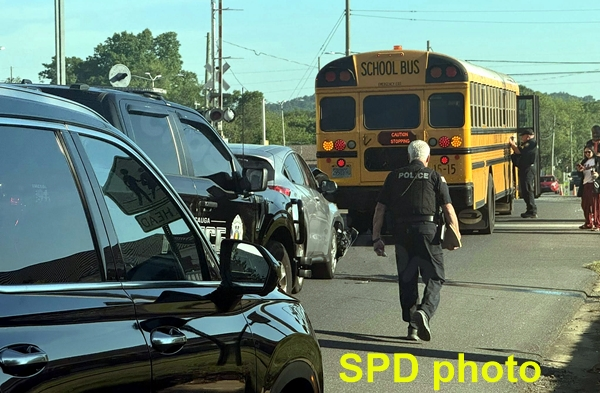 No students on board in Sylacauga school bus crash; one driver injured
