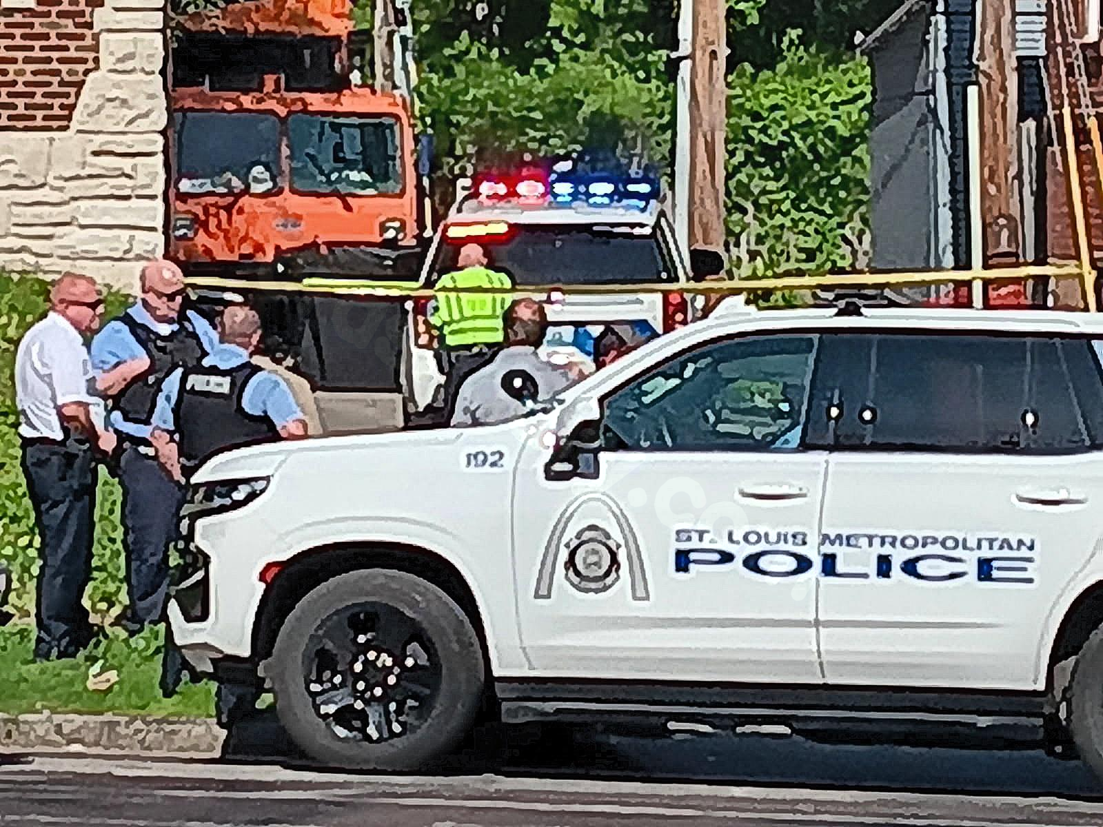 Woman struck, killed by trash truck in south city