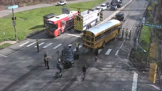 1 injured after multi-vehicle crash along McKnight Road in Allegheny ﻿County