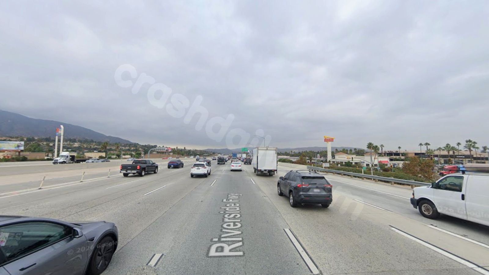 25-year-old man killed in wrong-way crash on Riverside County freeway