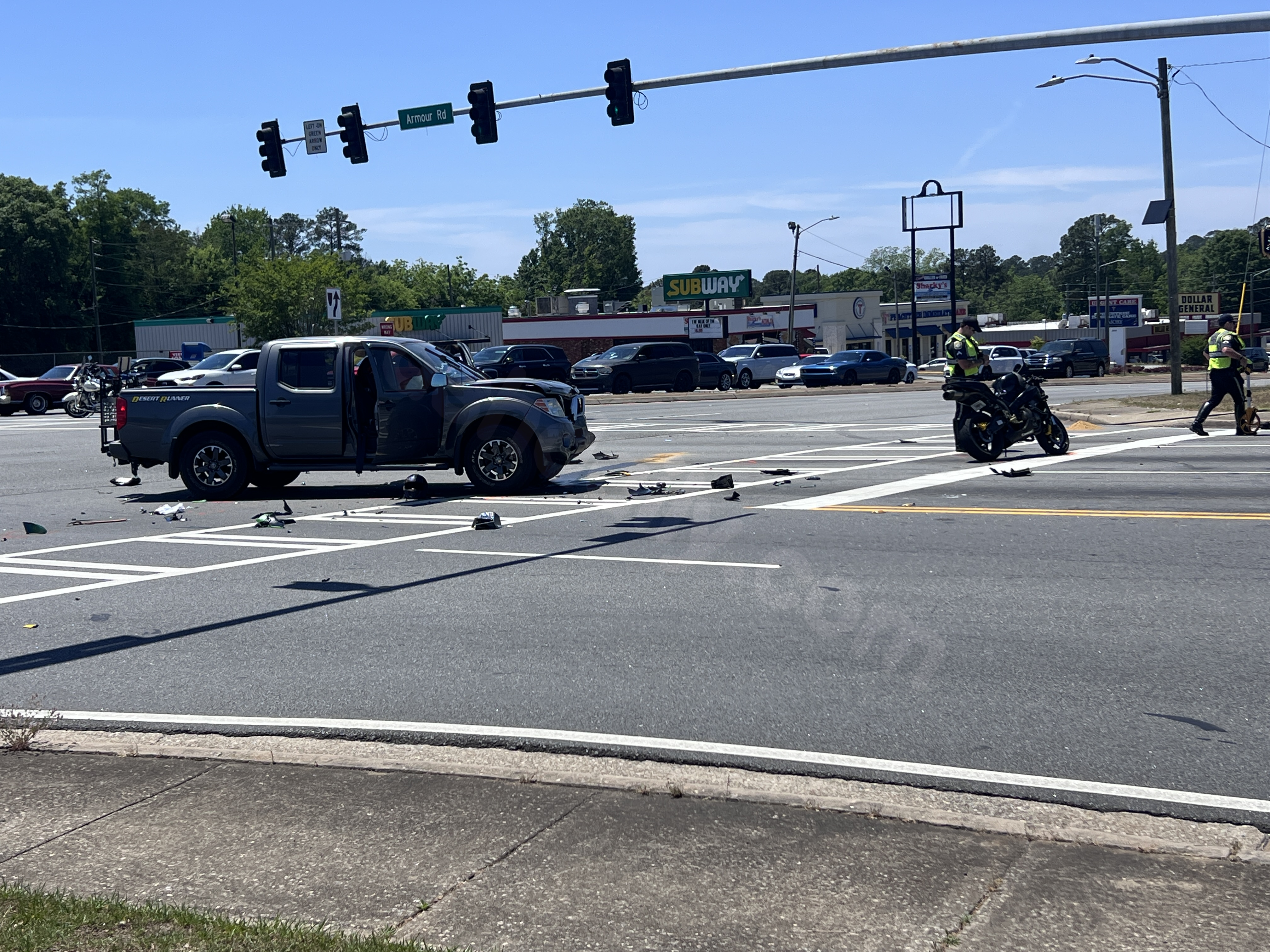 One man seriously injured in motor vehicle crash, CPD says