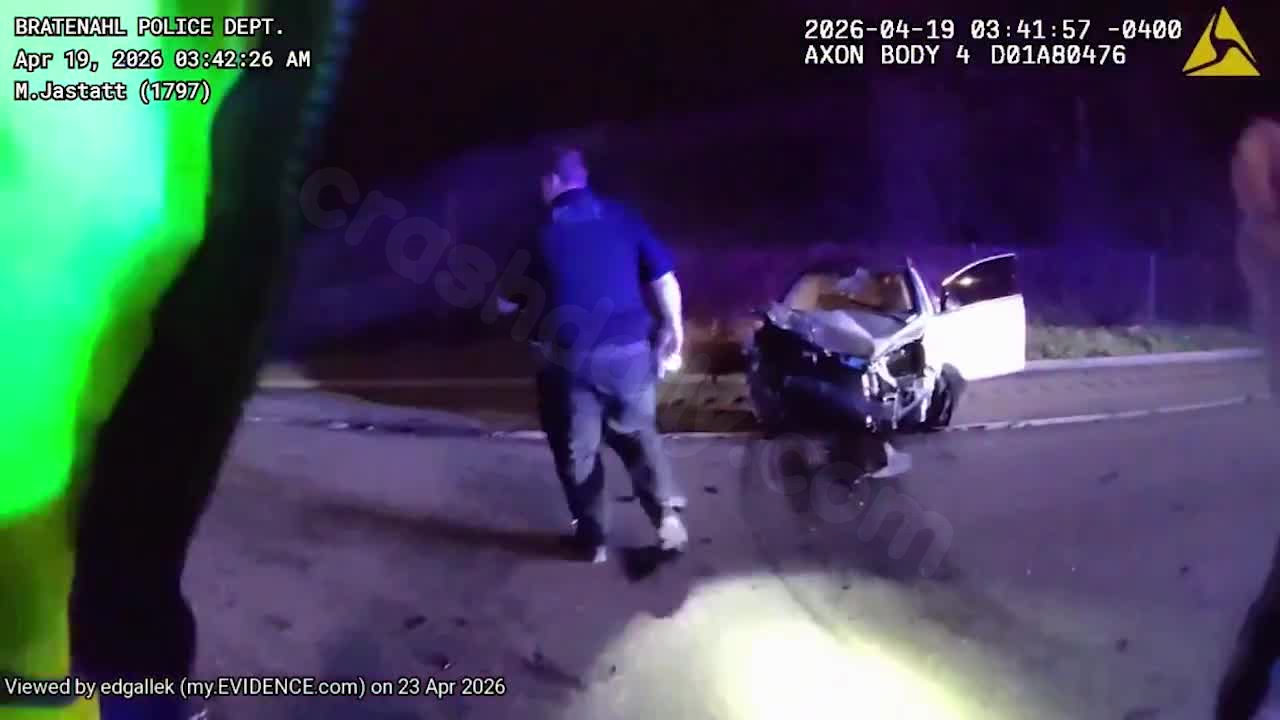 Watch: Wrong-way driver crashes on Shoreway despite safety measures