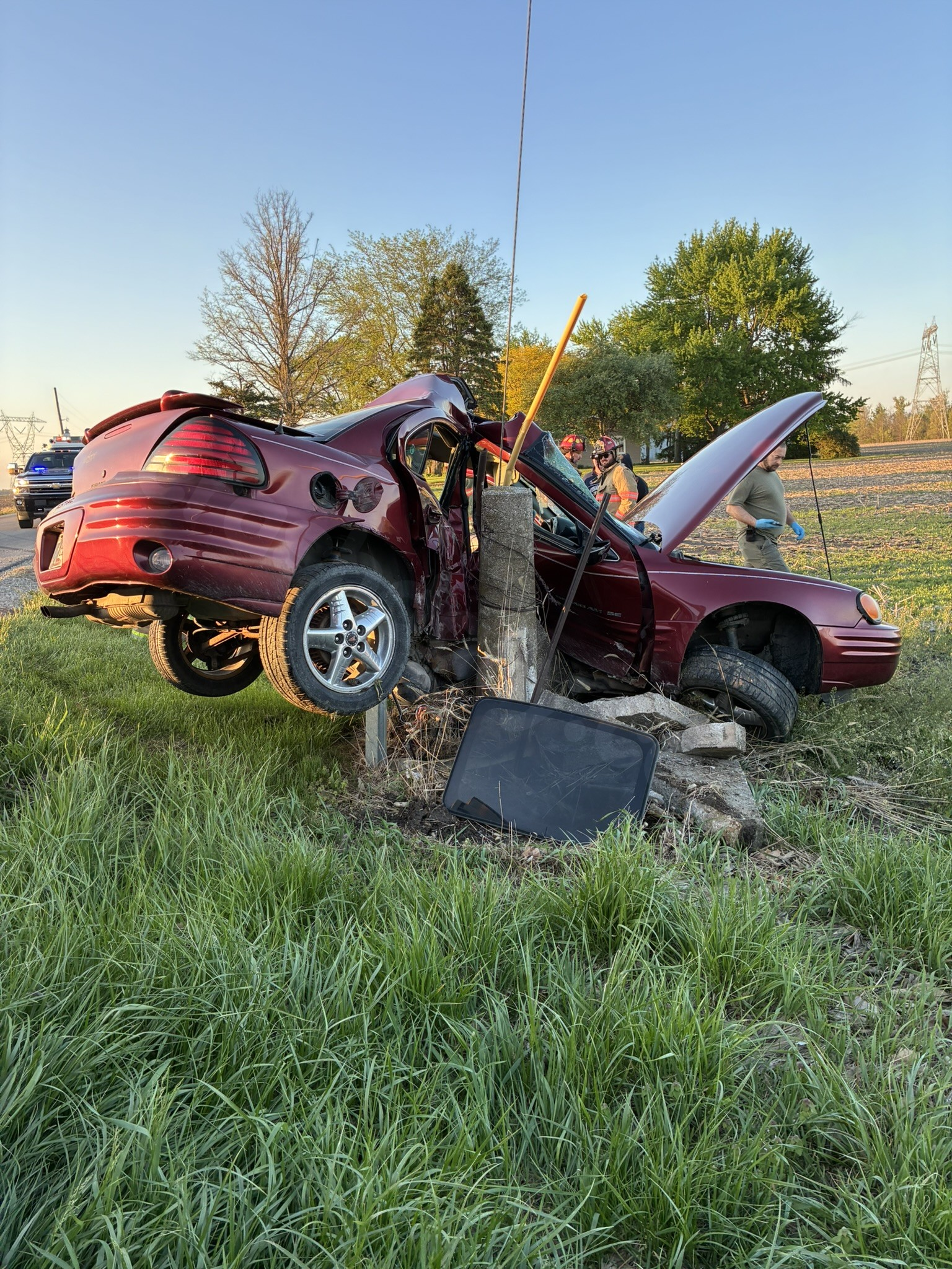 Adams County crash leaves 18-year-old with ‘severe’ injuries