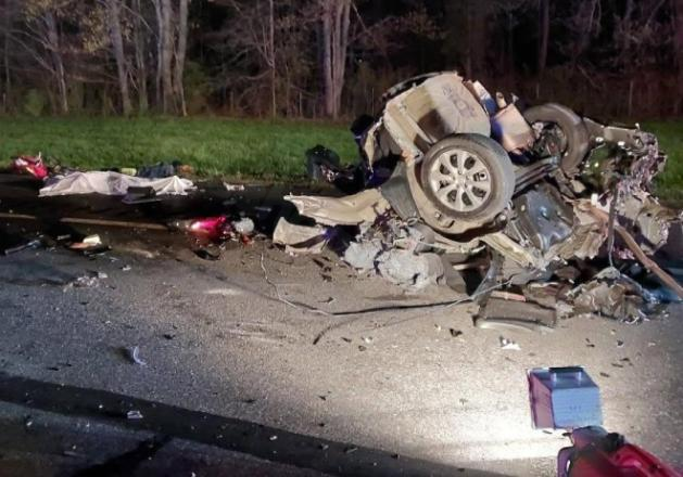 Photos show aftermath of Thruway wreck that left 1 dead, 6 injured in Saugerties
