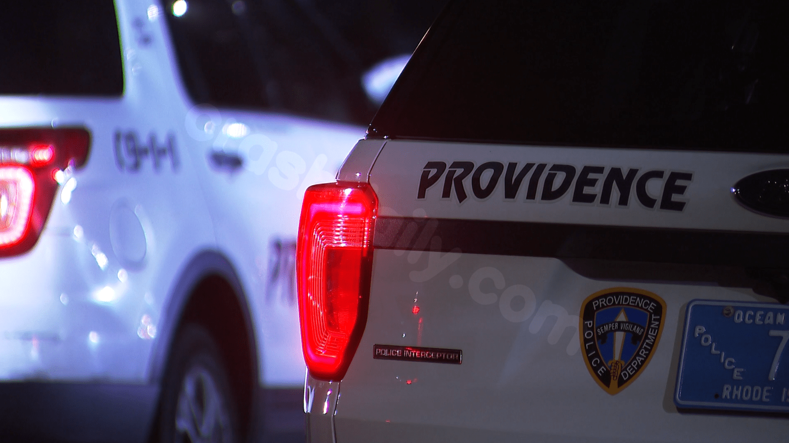 Police: Man shot, car crashes into Providence building