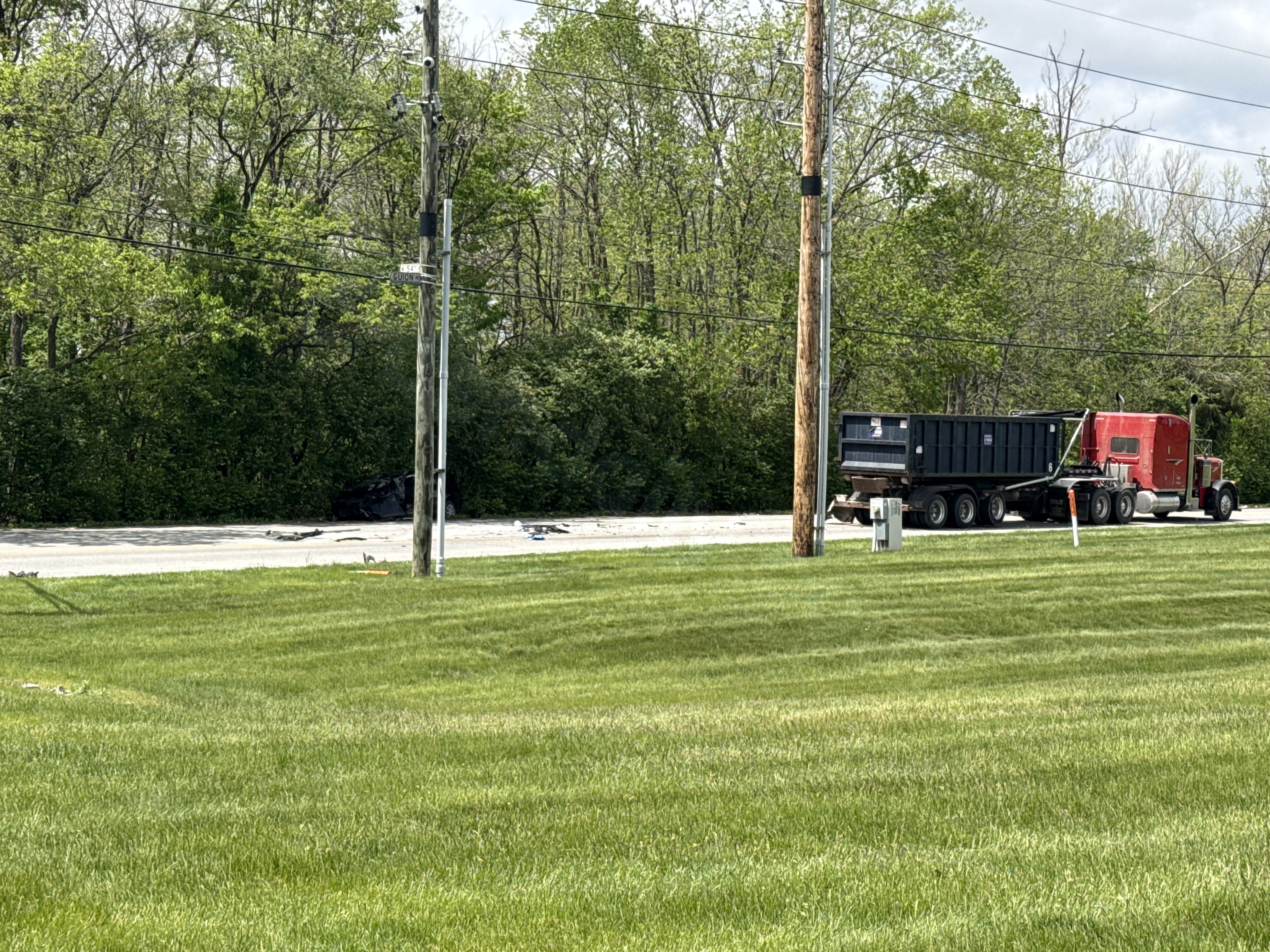 Man killed in semi crash on Indy’s northwest side
