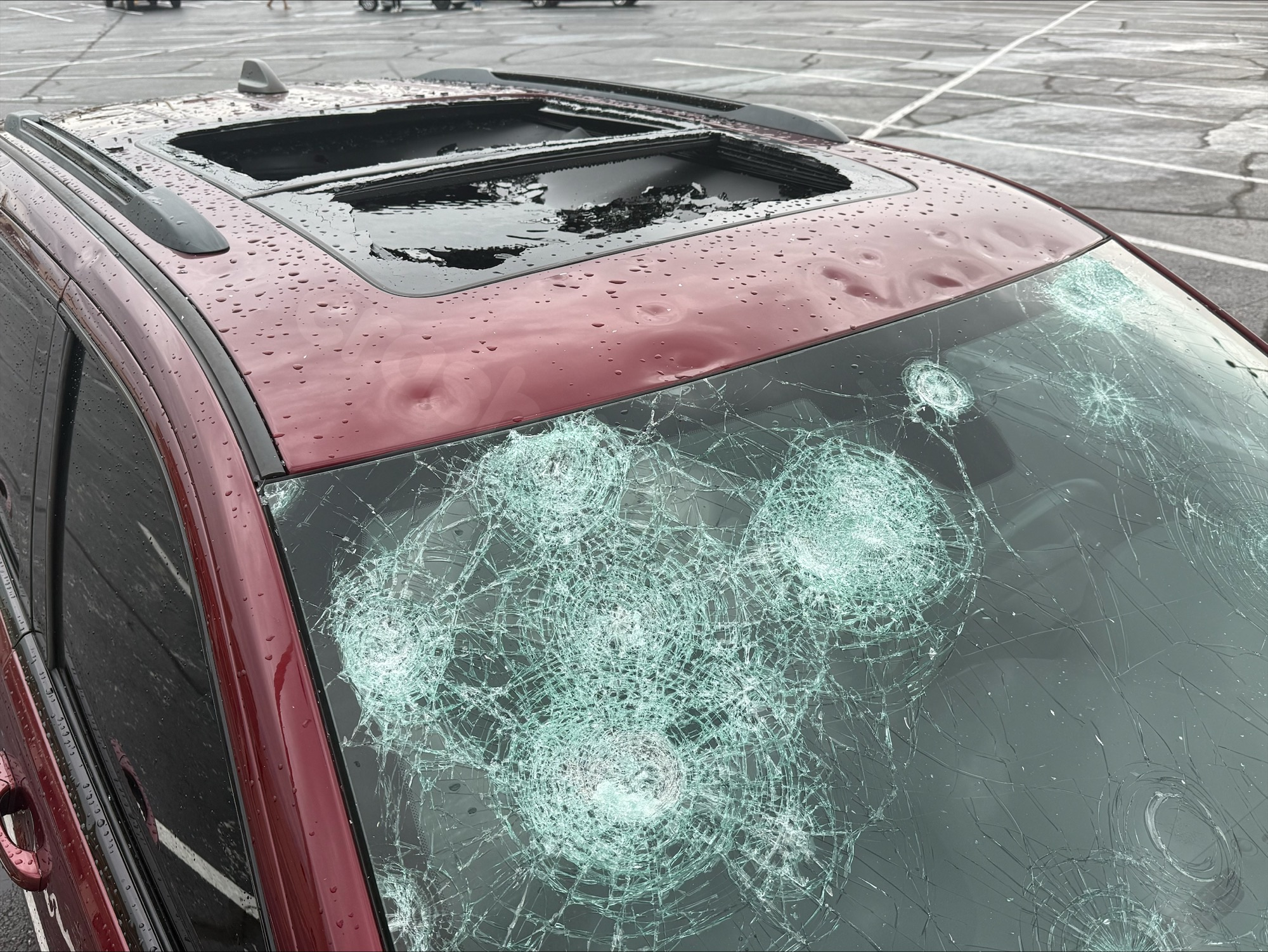 Nearly 30 car accidents in Greene County from Tuesday storms