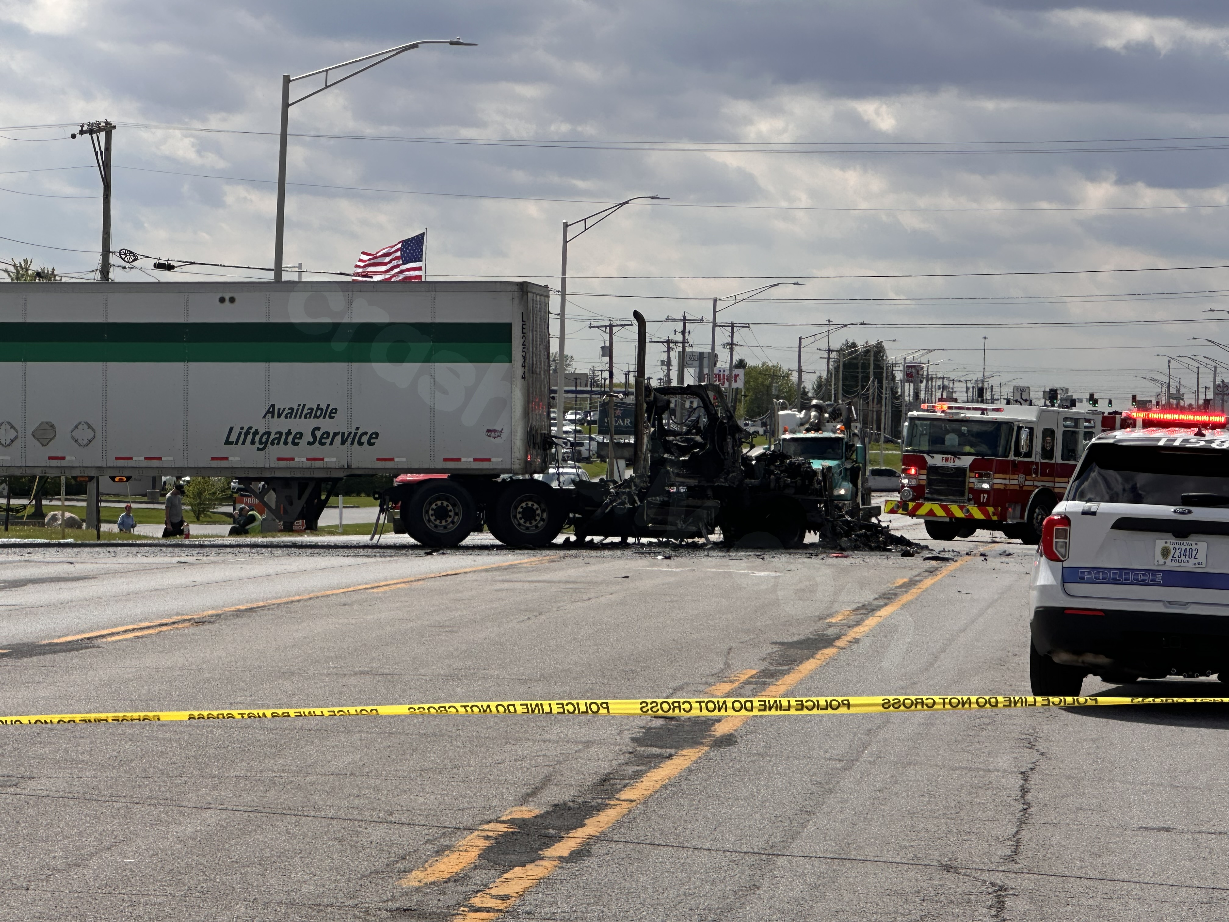 Coroner names motorcyclist killed in fiery crash with semi on Illinois Road