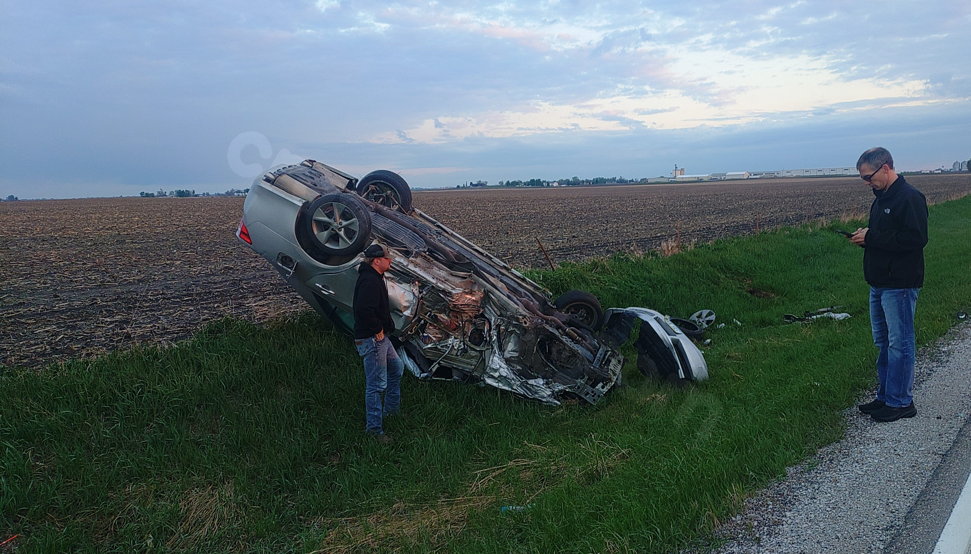 Injuries reported in two-vehicle collision in Polk County