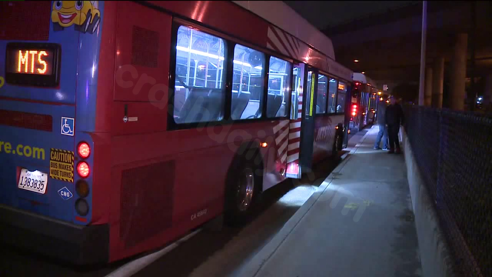 Man killed after being run over by MTS bus in San Diego