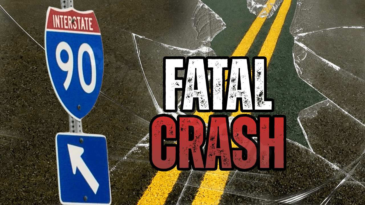 2 people died in a crash near Mitchell Wednesday