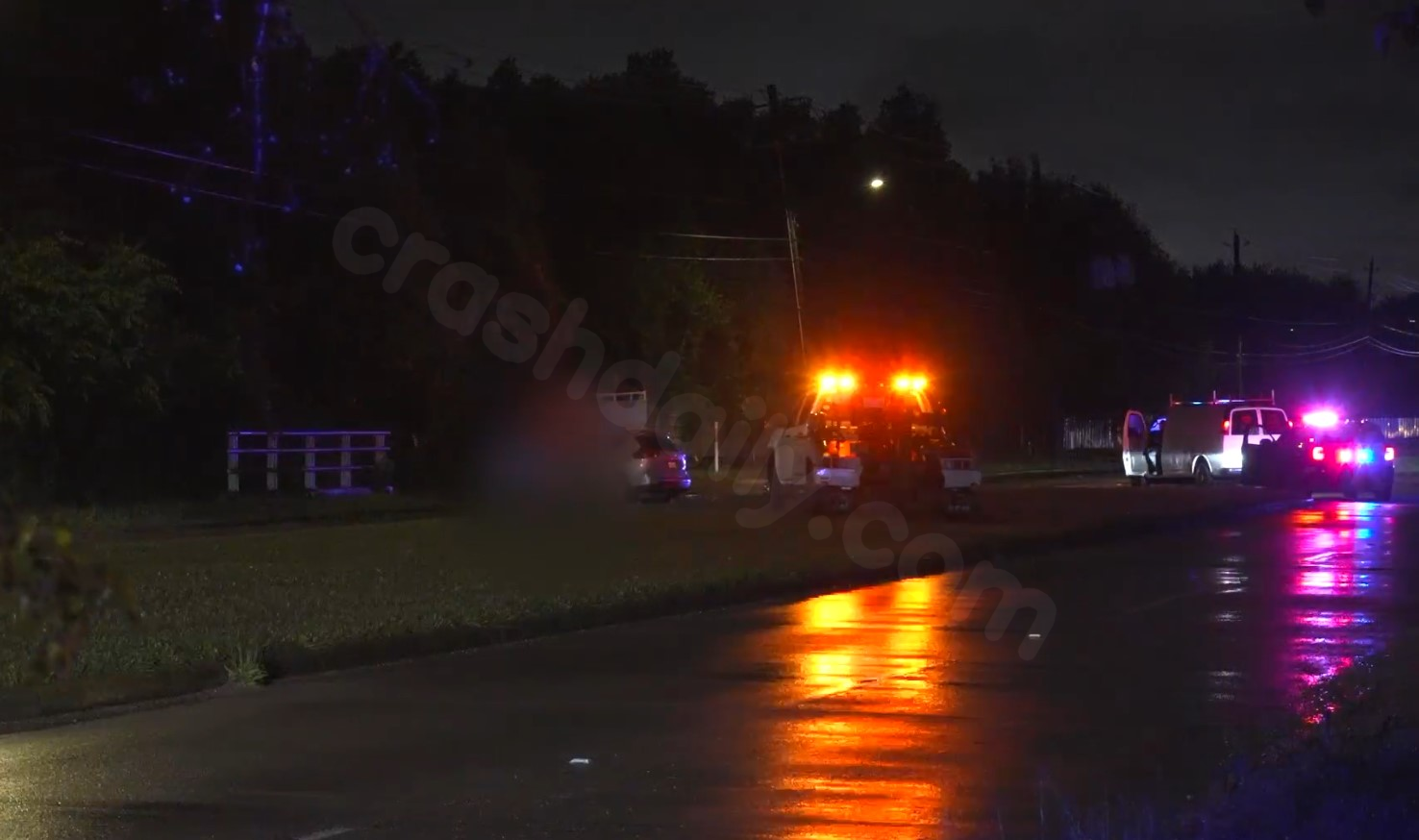 Driver killed in southeast Houston crash, possibly caused by high water