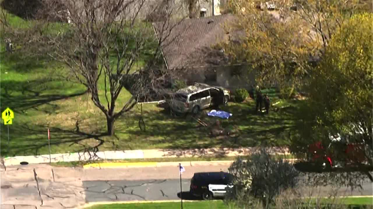 Authorities investigating crash at Rockford residence