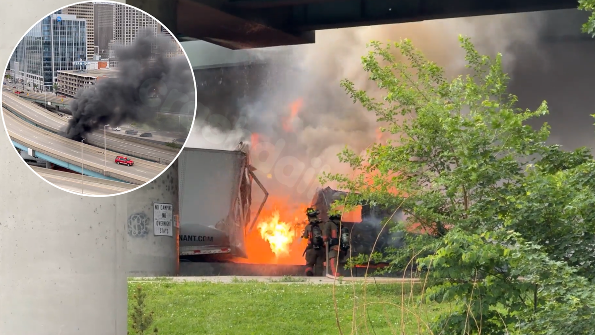 I-71, U.S. 50 reopen after deadly crash leads to downtown fire; no structural damage done