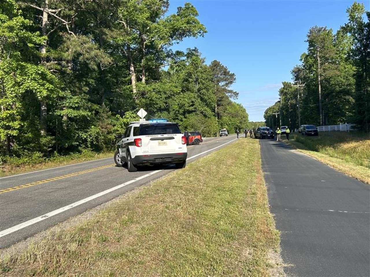One dead, two hurt after two-vehicle crash closes part of Route 5 in Henrico