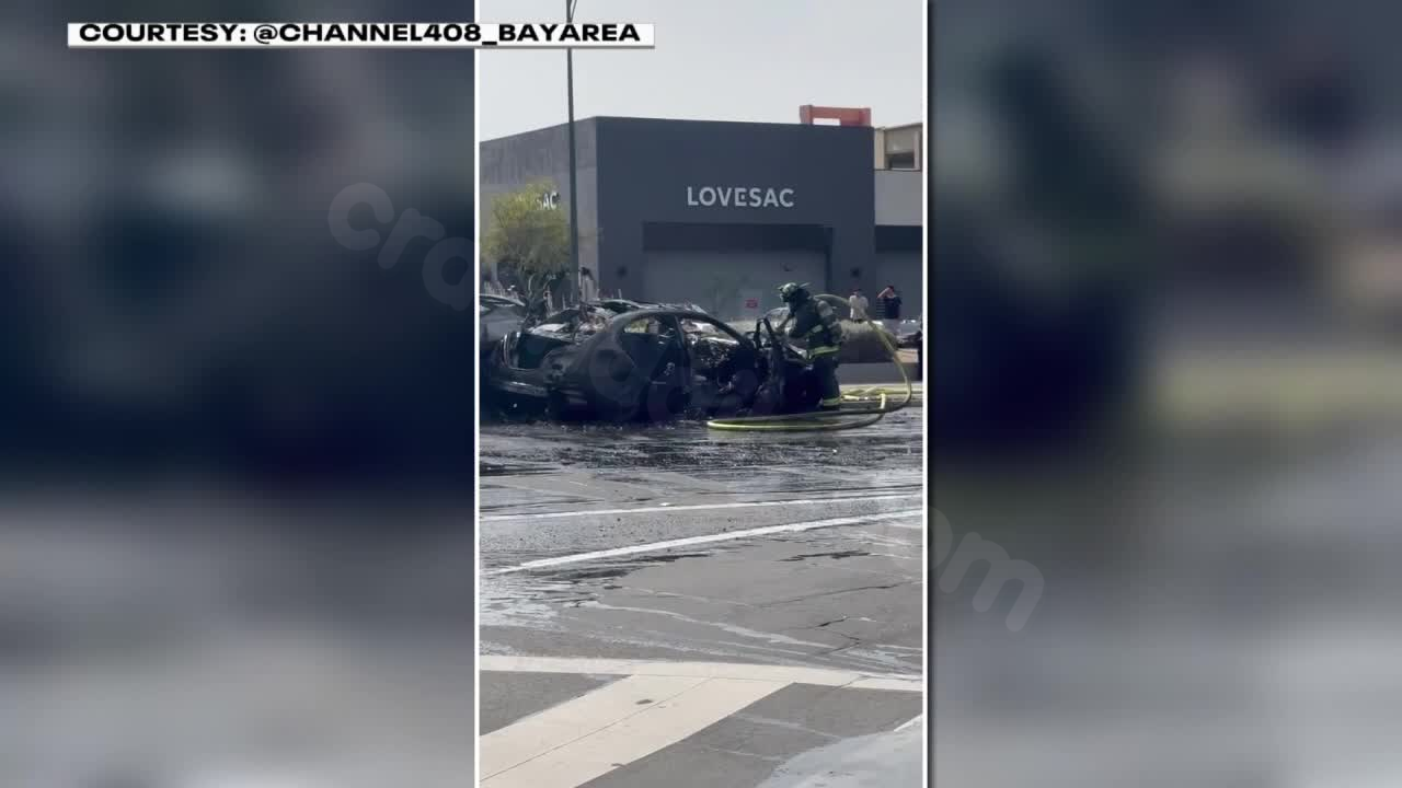Woman ID'd in fiery chain-reaction San Jose car crash