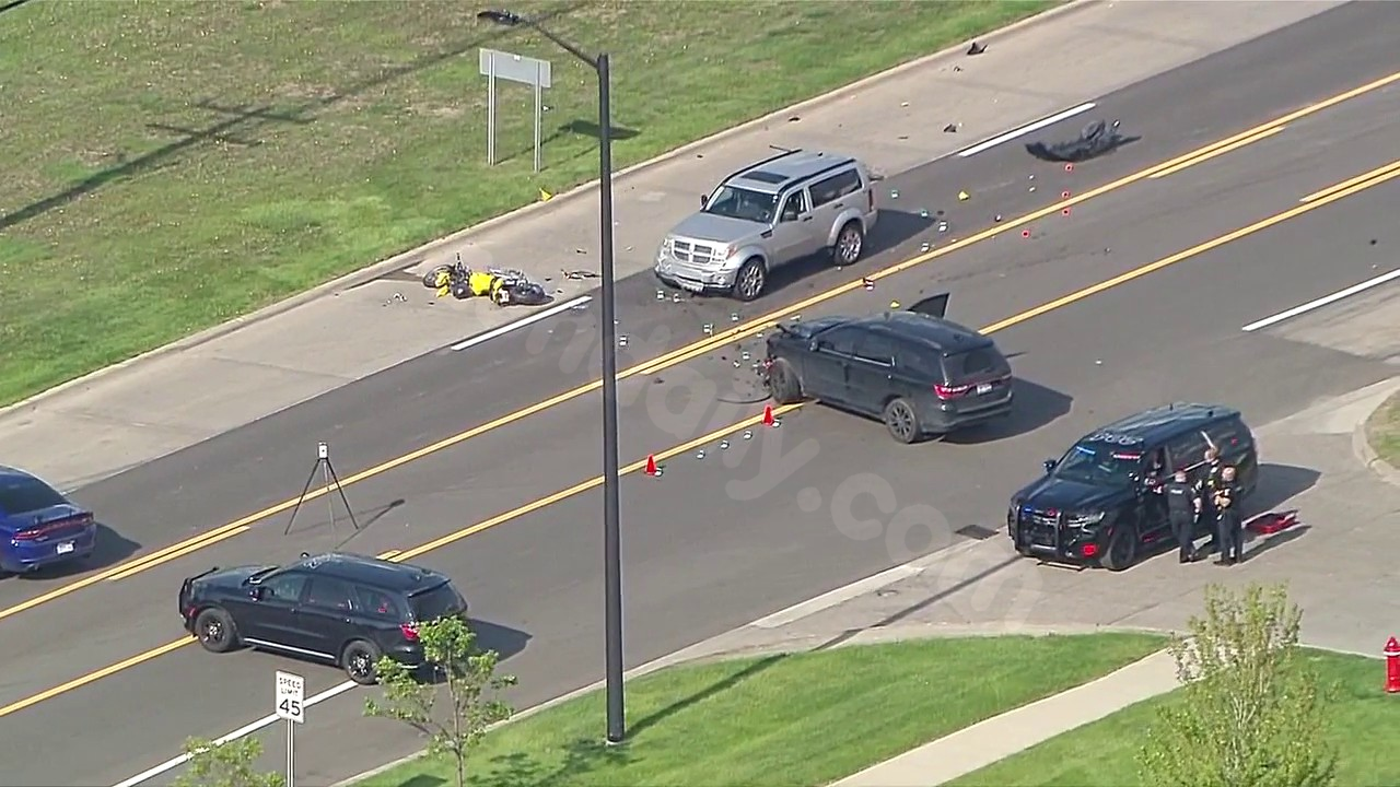 Sterling Heights motorcyclist dies after multi-car crash on 18 Mile Road