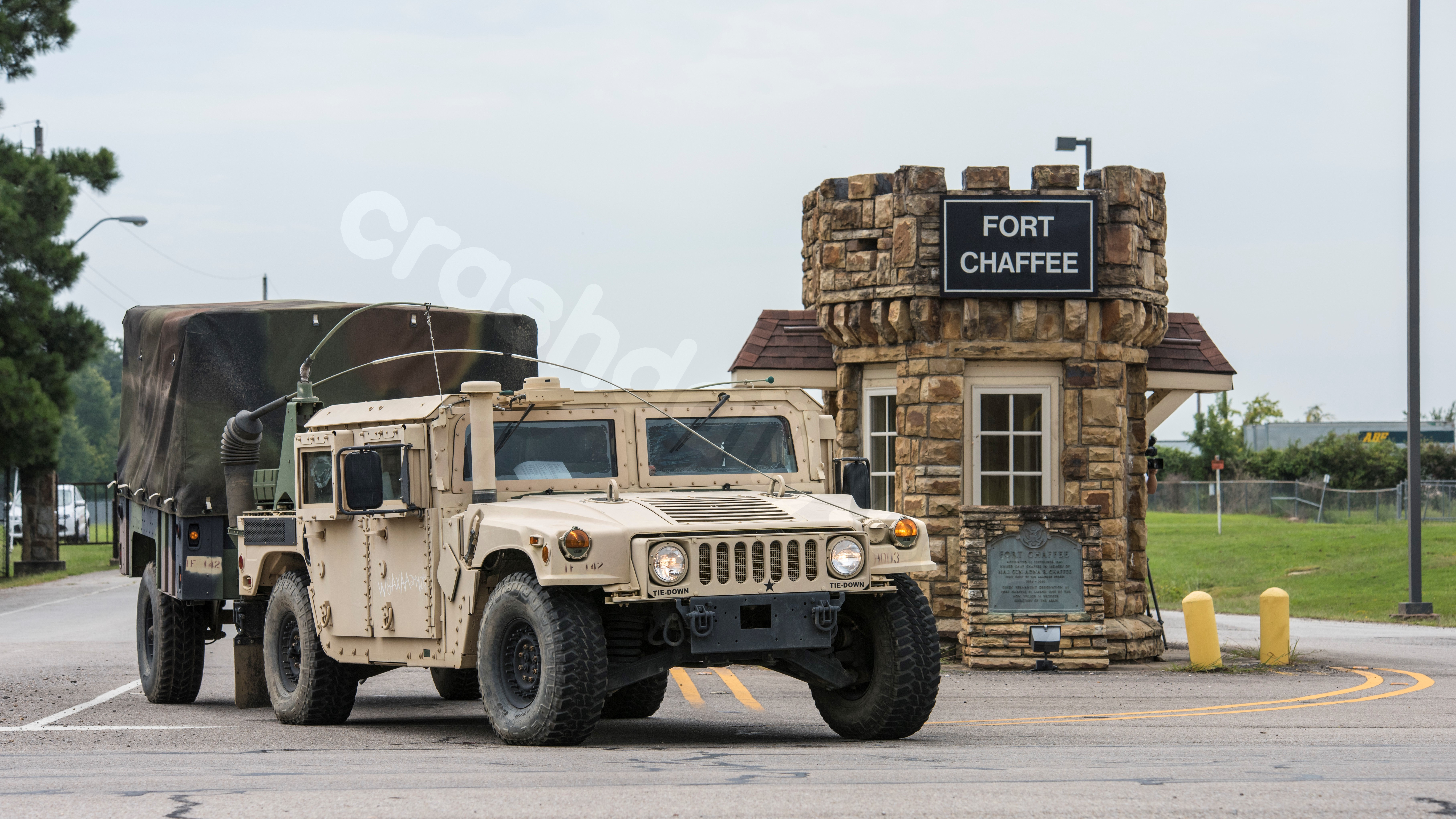 8 guardsmen injured in military vehicle accident at Fort Chaffee
