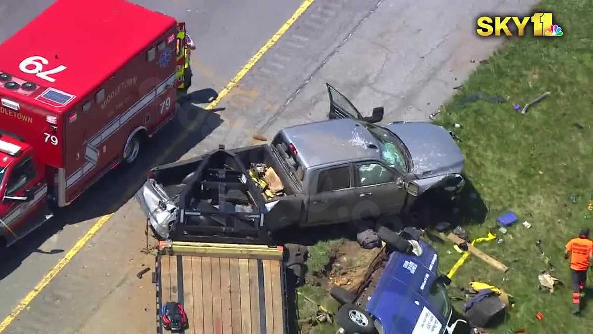 At least 1 injured after crash on I-70 in Frederick County, police say