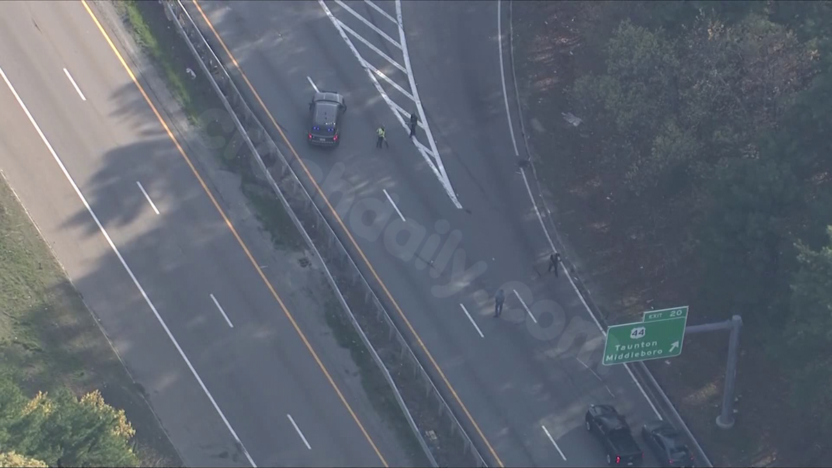 Car chase on Route 24 ends in crash, arrest, police say